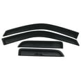 thumbnail image 1 of Ikon Motorsports Window Visors Compatible with 2009-2018 Dodge Ram 1500 Quad Cab 2019-2023 Ram 1500 Classic Quad Cab Acrylic Side Window Vent Deflector Outside Mount Rain Guard 4PCS Set, 1 of 8