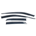 thumbnail image 1 of Ikon Motorsports Window Visors Compatible with 2016-2022 Lexus RX350 RX450h AL20, Polycarbonate Vent Deflector Rain Guard W/ Chrome Trim 4Pc Set, 1 of 9