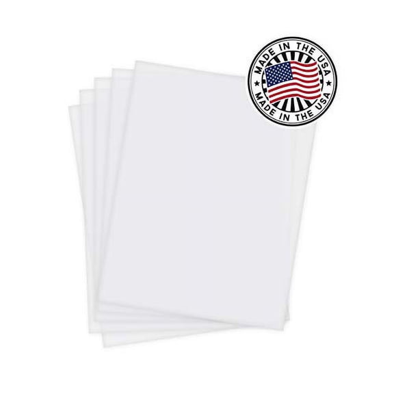 Ikonart Inkjet Printer Film for Screen Printing, 8.5" x 11" Transparency Paper - 1 Pack (100 Sheets)