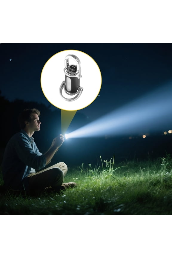 1200 Lumens Mini Keychain Flashlight 1000mAh USB Rechargeable Keychain Light Waterproof Mini LED Flashlight for Outdoor Camping Emergency