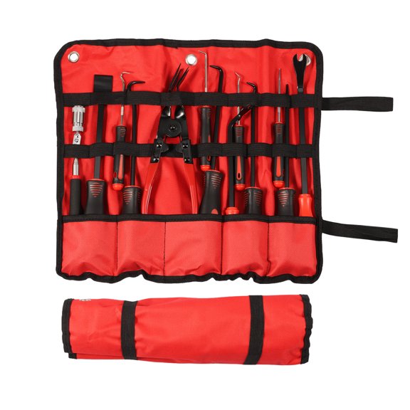 Ikoopy 13Pcs Automotive Hook and Pick Tool Kit Car Fastener Removal Tool Set Car Oil Seal Hook Kit with Telescoping Pickup for O Rings Oil Seals