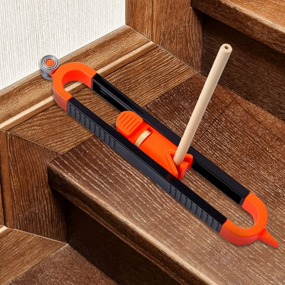 Ikoopy 1Pc/2Pcs Precise Contour Scribe Tool Adjustable Contour Gauge Scribe Tool with Pencils Woodworking Edge Corner Measuring Profile Duplicator Irregular Shape Duplicator for Carpenter