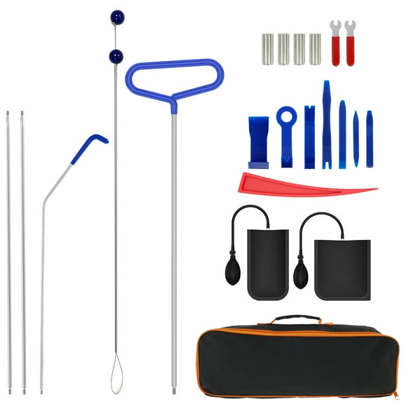 Ikoopy 22Pcs Portable Automotive Tool Set Universal Auto Repair Tool Set Safe Automotive Interior Trim Removal Tool Kit Car Tool Kit Car Door Panel Removal Tool for Automotive