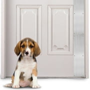 NUAHRHY 2PCS Door Kick Plates 4 x 16 Inch Stainless Steel Kick Plates with 12 Screws Door Protection Metal Plate Anti Scratch Door Protectors for Doors Decor Interior Exterior Doors