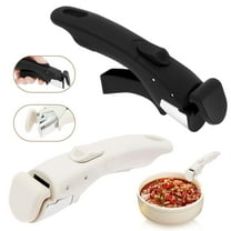 Ikoopy 2Pcs Cookware Detachable Handle Set Pot and Pan Replacement Handle Heat Resistant and Ergonomic Grip for Most Flange Pot Dishes