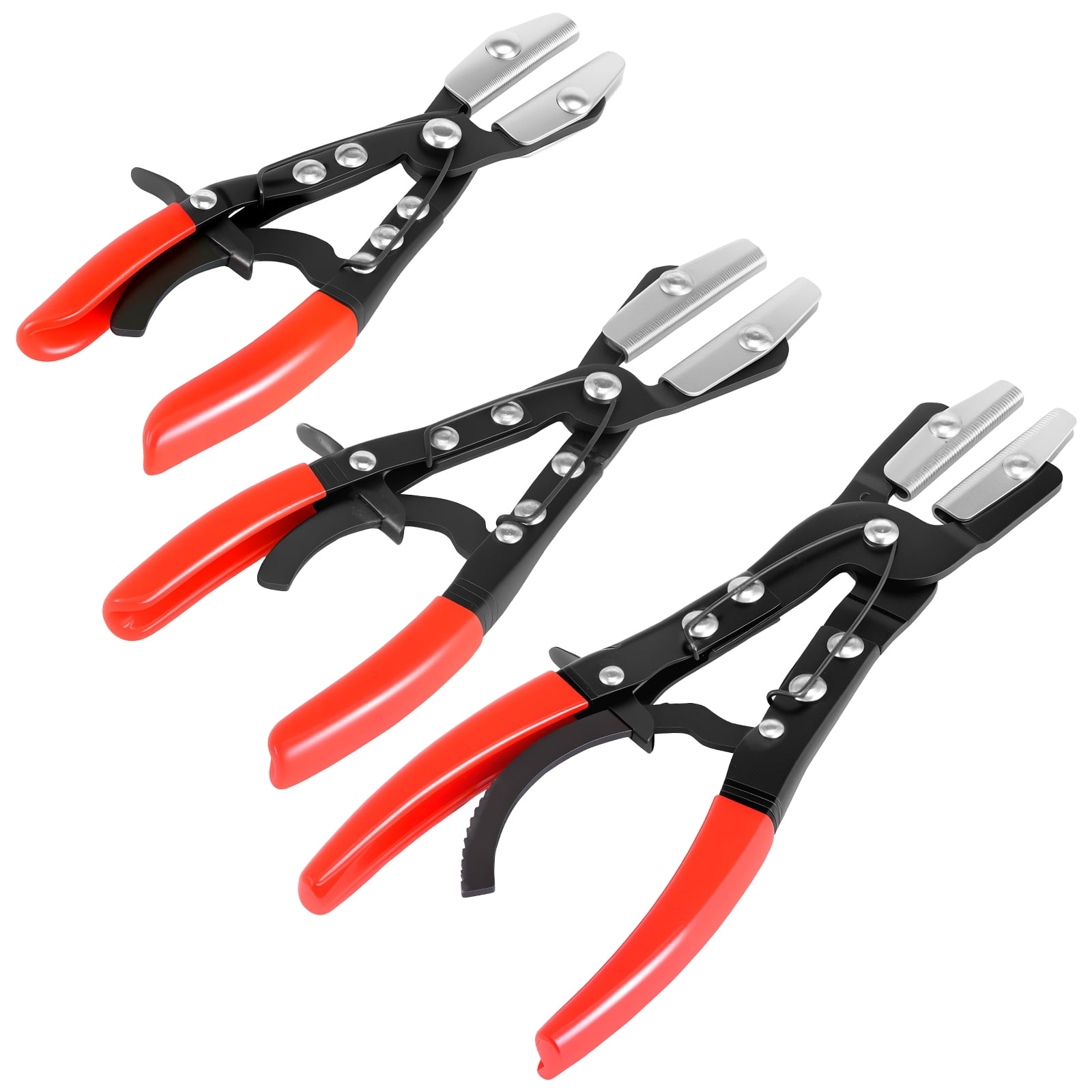Ikoopy 3 Pcs Steel Hose Pinch Off Pliers Set Auto Locking Hose Pinching ...