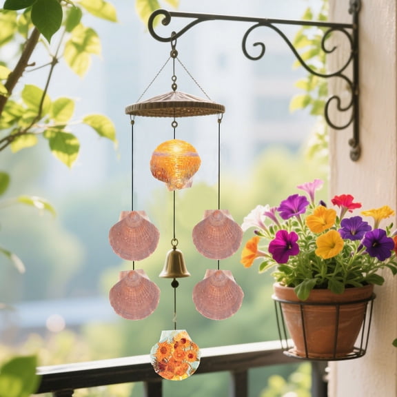 Ikoopy 30Pcs Scallop Shell Set 2.76 to 3.35 Inch Decorative Processed Purple Red Sea Shell with Paint and Paintbrush for DIY Painting