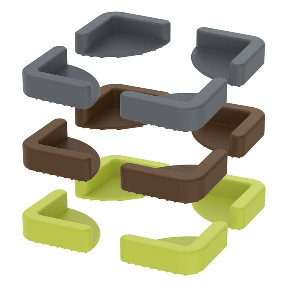 Ihvewuo 3Pcs Silicone Non Slip Cutting Board Feet Anti Skid Silicone Pads Bottom Firmly Adsorbs Not Damage Countertop Wear Resistant for Kitchen Home Protector