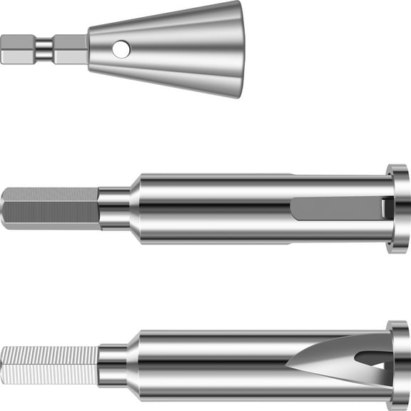 Ikoopy 3Pcs Wire Twisting Tool Portable Wire Stripping and Twisting Tool Set Cable Twister 3 Way and 5 Way Cable Stripping Twister Drill Driven Cable Twister Connector for Wire Cable