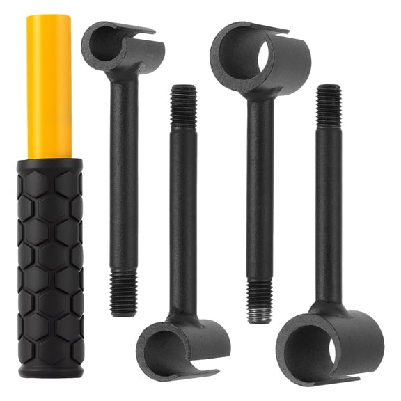 Ikoopy 4 in 1 Door Hinge Adjustment Wrench High Strength Hinge Gap Adjusting Tool Professional Repair and Alignment Tool for Door Cabinet