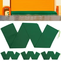 Ikoopy 4Pcs Sand Bags Thickened Long Canvas Sandbags Sturdy Flood Water Barrier Sand Bags Reusable Flood Prevention Sandbags for Flooding Home Garage Door Flood Control