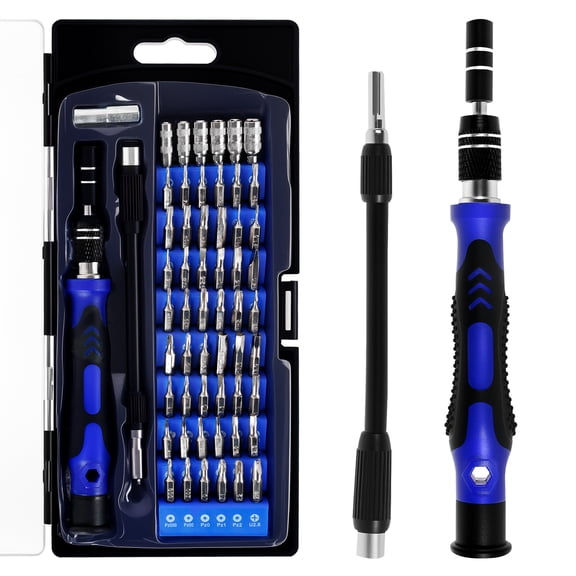 Ikoopy 58 in 1 Precision Screwdriver Kit Enduring Electronics Repair Tool Kit Comfortable Grip Magnetic Driver Set for Mobile Phone