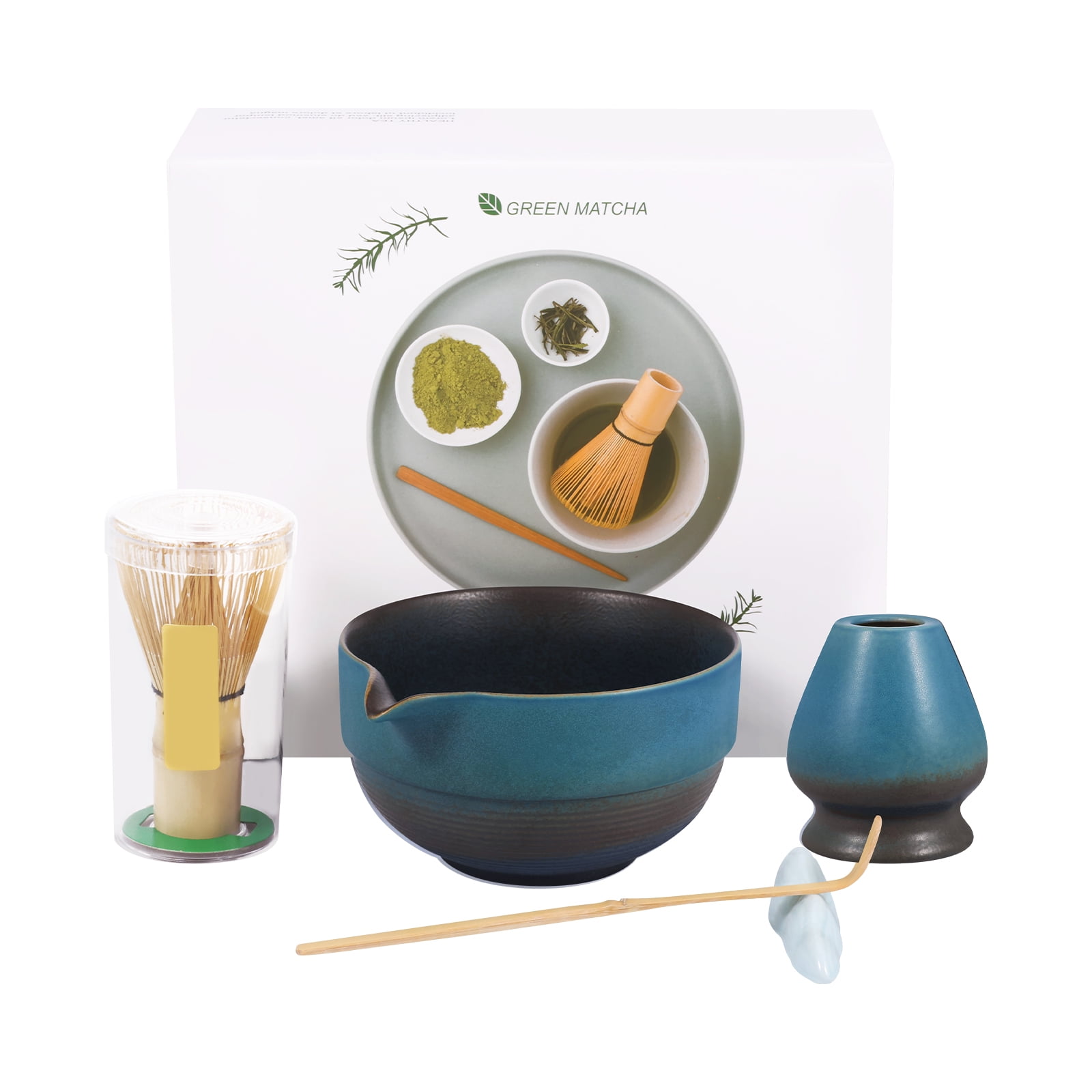 Ikoopy 5Pcs Matcha Tea Making Tool Set Elegant Matcha Whisk Set with ...