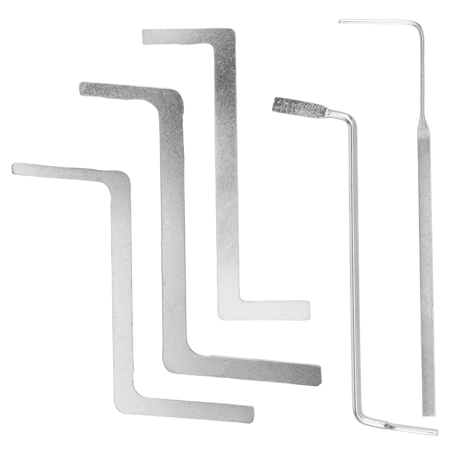 Ikoopy 5Pcs Z Shaped Small Wrench Stainless Steel Hook Hand Duty Tools ...