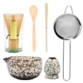 thumbnail image 1 of Ikoopy 6Pcs Matcha Tea Making Tool Set Bamboo Matcha Whisk Set with Whisk Holder Spoon Scoop and Stainless Steel Sifter for Tea Lovers, 1 of 14