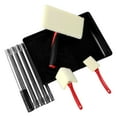 thumbnail image 1 of Ikoopy 7in Paint Pad Applicator Corner Walls and Ceilings Pad Painter Decorating Paint Pad Kit with Extension Pole and Paint Tray Multifunction Paint Trimming Tool for Wall Corner Edging, 1 of 11