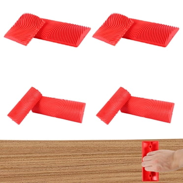 Alvinlite Wood Graining Tools 2-Pack - Rubber Painting Tools For DIY Wood Grain Effects On Walls & Furniture