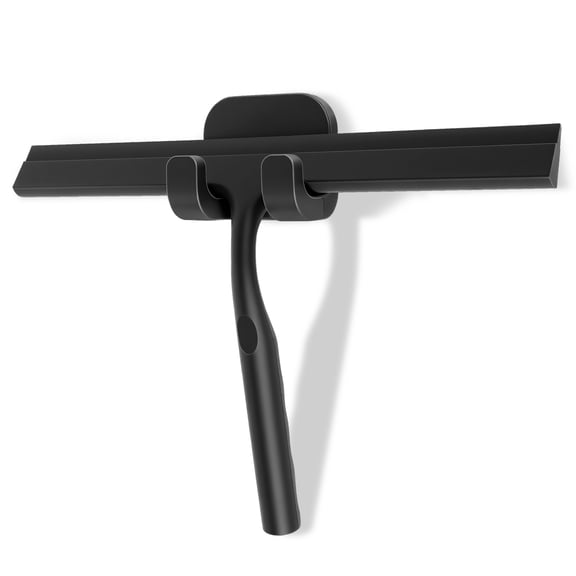 Ikoopy Bathroom Shower Squeegee with Ergonomic Handle for Glass Door Window Mirror Cleaner Squeegee with Hook Multipurpose for Car Window Tile Wall