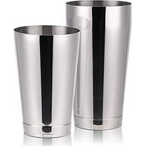 Ikoopy Boston Cocktail Shaker 20 oz 24 oz Stainless Steel Bar Bartender Shaking Tins Professional Martini Shakers Dishwasher Safe Boston Shaker Set Metal Martini Mixer for Bartending Beginner