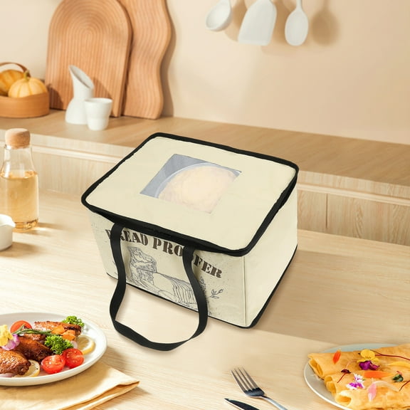 Ikoopy Bread Proofing Box Large Capacity Dough Proofing Box with Time Controller Foldable Bread Proofer for Pizza Yogurt Butter