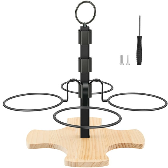 Ikoopy Cat Bowl Stand 3 Height Adjustable Pet Feeding Station​ Rack Detachable Portable Pet Bowl Bracket for Small Medium Dog Cat