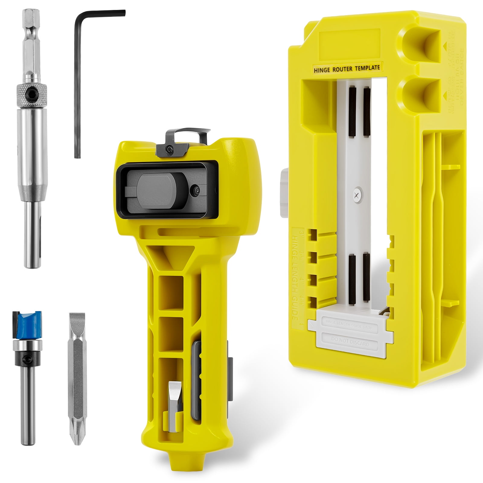 Ikoopy Door Hinge and Door Latch Installation Kit Portable Hinge ...