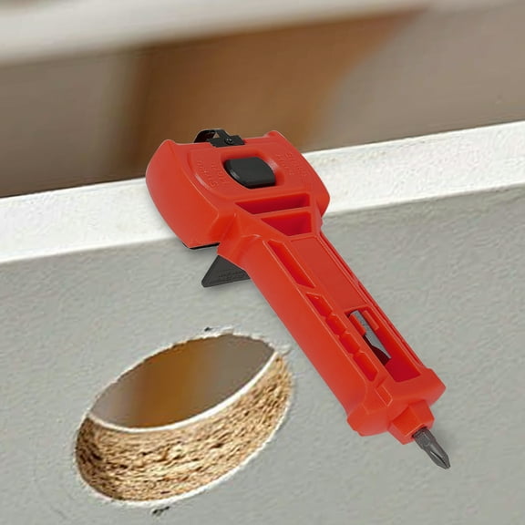 Ikoopy Door Latch Installation Kit Adjustable Latch Mortise Tool Metal Lock Hole Saw Kit for 1-3/4 inch 1-3/8inch Thick Door