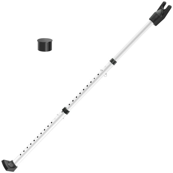 Ikoopy Door Stopper Security Bar Adjustable Heavy Duty Door Lock Security Jammer with Nonslip Bottom for Home Dorm Hotel