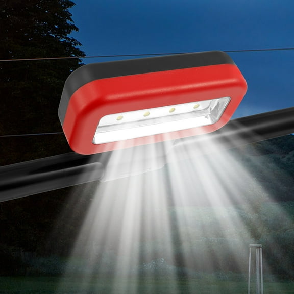 Ikoopy Grill Light Portable Dimmable LED BBQ Light Bright Barbecue LED Lamp Heat Resistant Multipurpose Camping Lamp for Outdoor Grill Camping Hiking