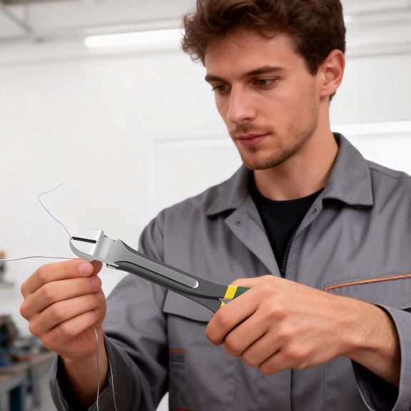 Ikoopy High Leverage Diagonal Cutting Pliers 11 Inch Extended Reach Diagonal Cutter Heavy Duty Wire Cutter with Ergonomic Handle for Wire Cable