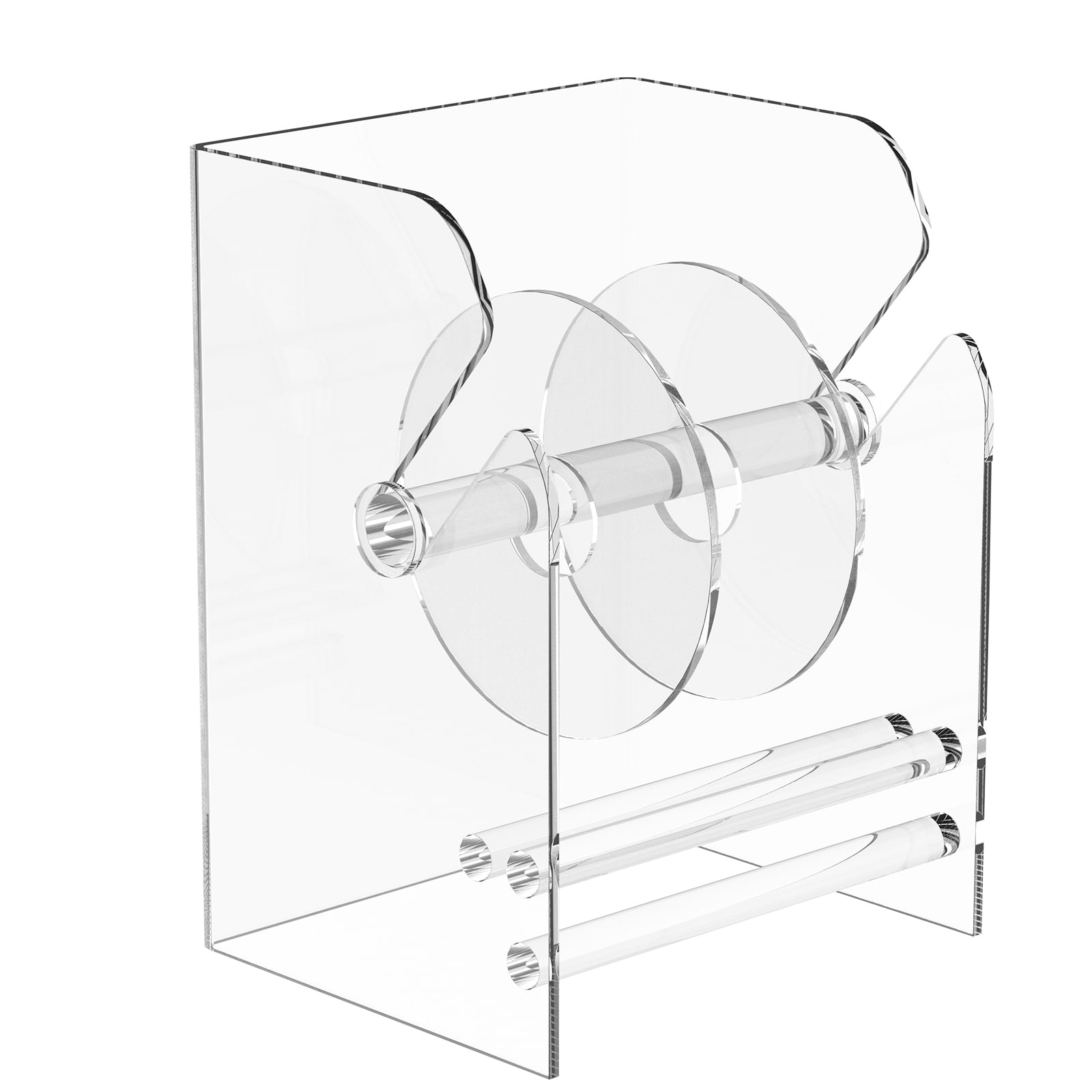 Ikoopy Label Dispenser Clear Sticker Roll Holder Acrylic Sticker ...