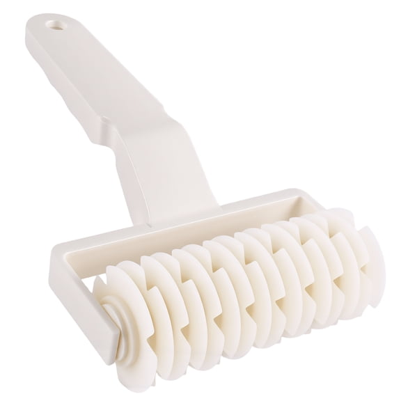 Ikoopy Lattice Roller Cutter Pie Pizza Cookie Dough Roller Lattice Household Baking Pastry Tool for Home Kitchen Baking (Plastic Cutter)