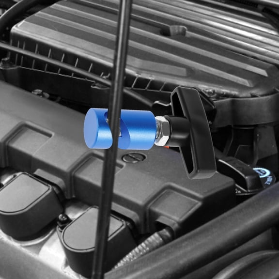 Ikoopy Lift Support Clamp Metal Hood Strut Clamp Portable Car Hood Holder Strut Support Clip Sturdy Lift Rod Clamp Lightweight Strut Holder Retainer Tool for Car Automotive