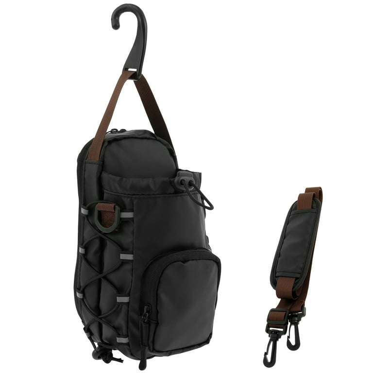 Magnetic Water Bottle Bag - Multiple Storage Pockets With Adjustable Strap