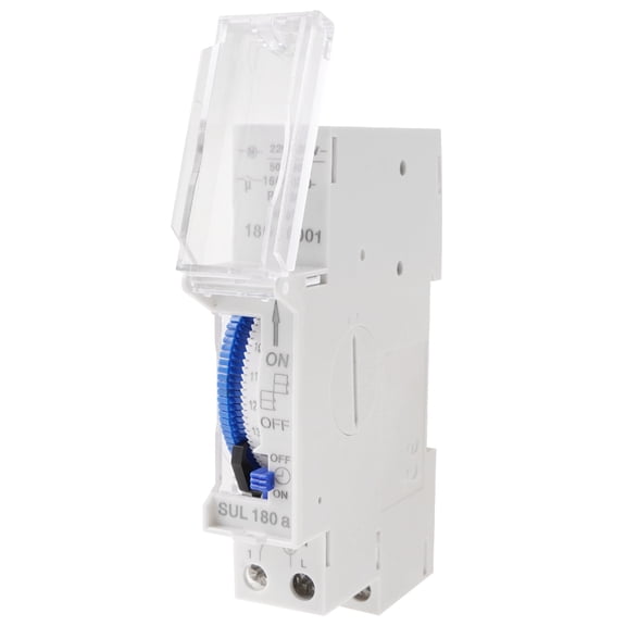 Ikoopy Mechanical Timer Switch Efficient Industrial Timer Universal Electromechanical Time Switch for Highway Light Household Appliance