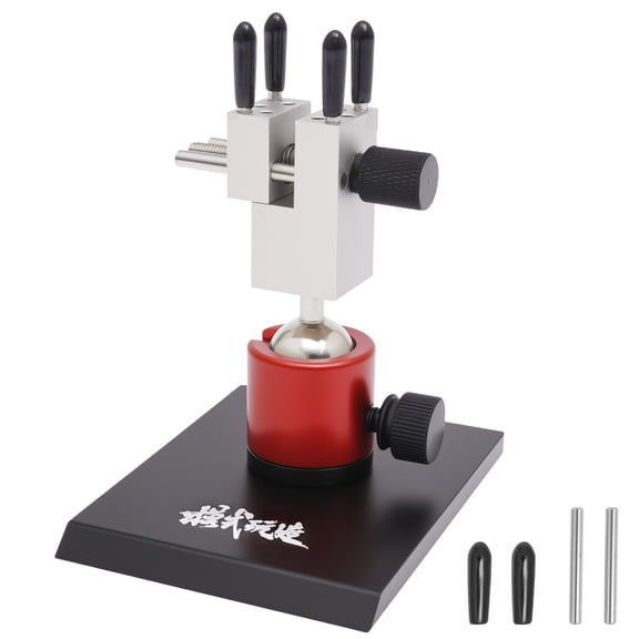 Ikoopy Mini Vise Table Top Clamp Small Bench Vice for Hobby Jeweler Adjustable Aluminum Alloy 360° Rotatable for Jewelry Making DIY Project Craft Repair Tool