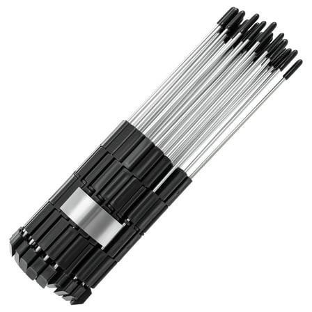 Ikoopy Pipe Profiler Tool Multipurpose Shape Molding Tool Portable Multipurpose Pipe Irregular Contour Measuring for Wood Metal Plastic and Tiles