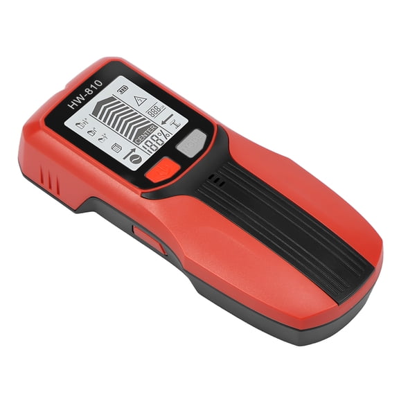 Ikoopy Plastic 6 in 1 Stud Finder Accurate Detection Wall Scanner Handheld Stud Detector Ergonomic Metal Detector for Wall Ceiling