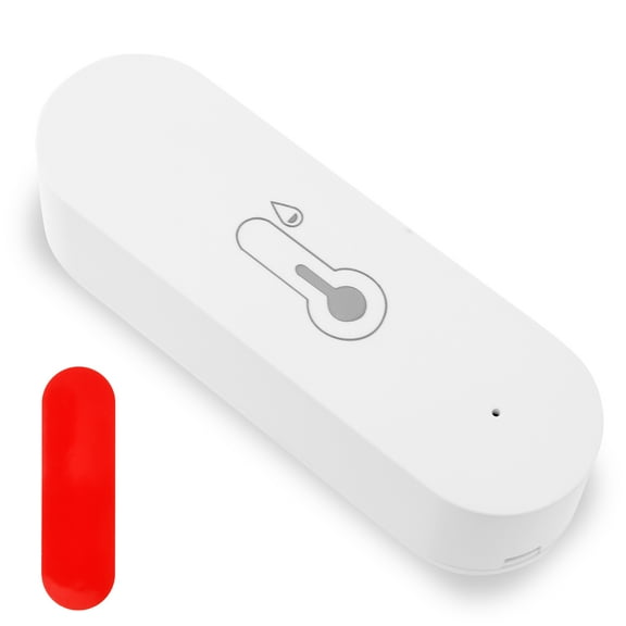 Ikoopy Plastic Smart Indoor Thermometer Hygrometer with Double Side Tape for Pet Home Bluetooth Humidity Sensor Wireless Wifi Sensor Monitor for Greenhouse