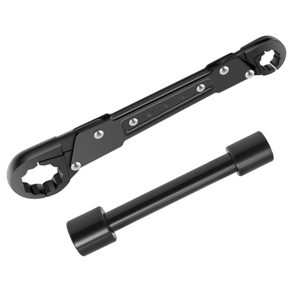 Ikoopy Plumbing Angle Stop Wrench Kit Carbon Steel Angle Stop Removal Tool Portable Plumbing Tool for Plumber Compression Ring