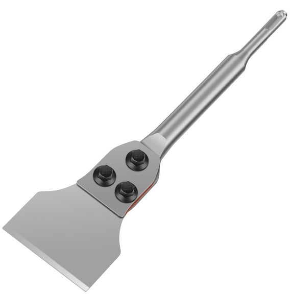 Ikoopy SDS Plus Floor Scraper for SDS Plus Hammer Steel Adhesive Remover Bit for Vinyl Flooring VCT Tile Linoleum Concrete Mortar