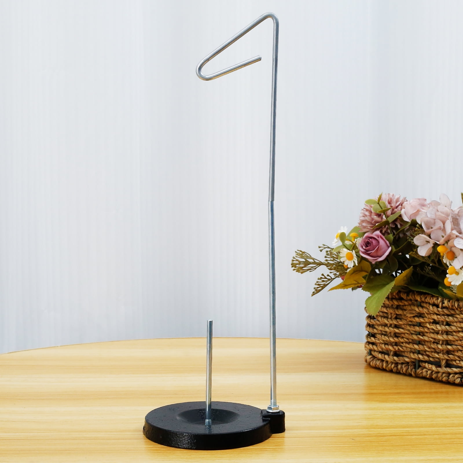 Ikoopy Sewing Thread Stand Single Thread Spool Holder with Heavy Duty ...