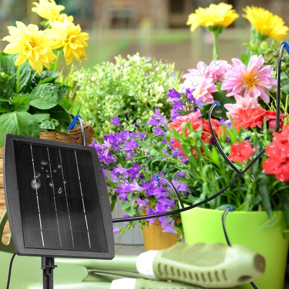 Solar Powered Drip Irrigation System