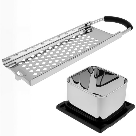 Ikoopy Spaetzle Maker Stainless Steel Spaetzle Noodle Maker Efficient Noodle Press Detachable Spaetzle Press Ergonomic Noodle Dumpling Maker Dishwasher Safe for Homemade Pasta Noddles