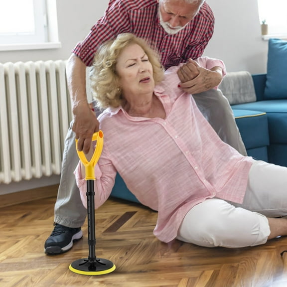 Ikoopy Mobility Aid Tool for Elderly, 20.5-26 Inch Standing Assist Device Stable for senior to Help Get Up from Floor and Bed Metal, Senior Standing Aids Tools