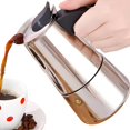 thumbnail image 1 of Ikoopy Stovetop Espresso Maker Versatile Time Saving Stainless Steel Moka Pot Easy to Clean Stove Top Coffee Makers Ergonomic Cafe Classic Induction Cookers for Home Using, 1 of 13