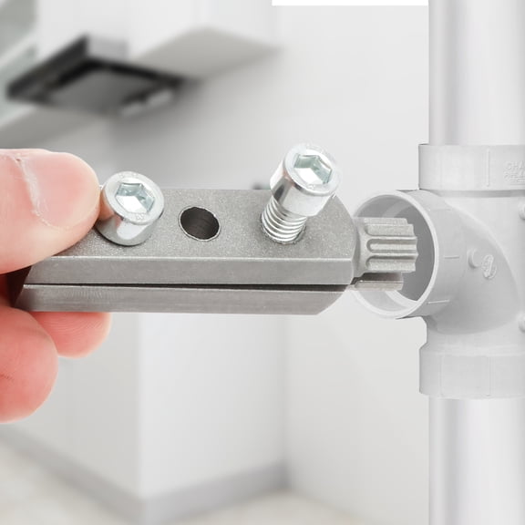 Ikoopy Stripped Screw Extractor Set Universal Faucet Angle Valve Wire Extractor Easy Out Broken Pipe Removal Tool Plumbing Tool for Damaged Water Pipe