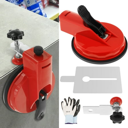 Ikoopy Suction Cup Tile Fixer Gradienter Easy to Use Stable Suction Cup Marble Leveling Splicer Versatile Ceramic Tile Tightening Tools Fit Solid Wall Tile Leveler Suction Cup for Wall Tiles
