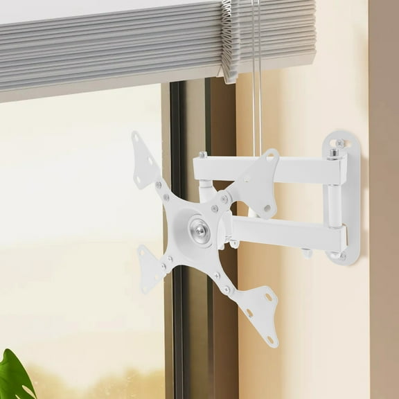 Ikoopy TV Wall Bracket for Most 14 to 32 Inch TVs Adjustable Wall Mounting TV Stand Extension Heavy Duty Arm Mount Bracket for Motorhome RV Camper Van