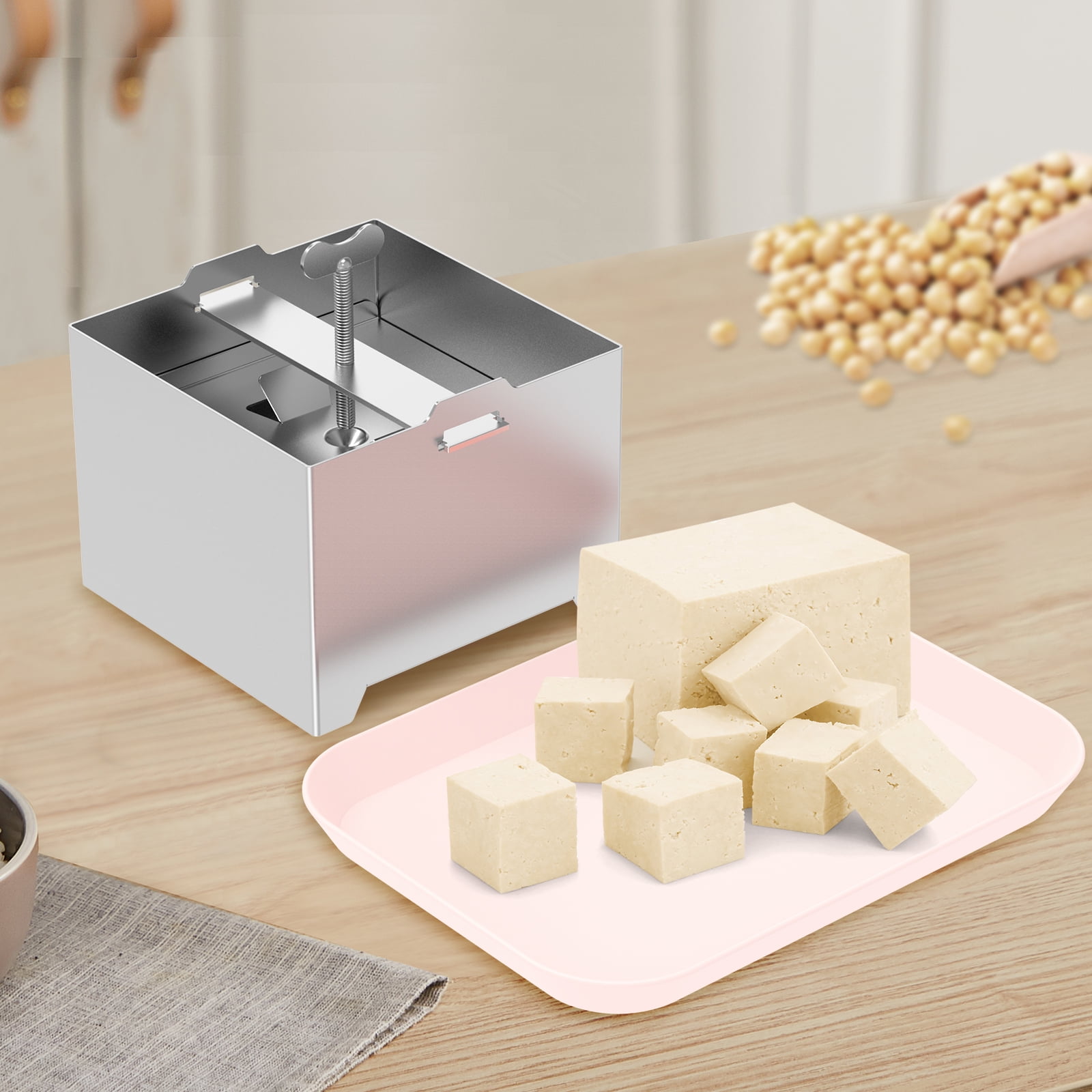 Japanse tofu-pers van roestvrij staal - Koop online | The Kitchen Lab